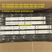 5Kit  LED Strip For TCL L55P2-UD 4C-LB5504-YH01J 4C-LB5505-PF02J B55A858U L55E5800A-UD 55D2900 55HR330M05A6 L55F3800A LE55D8600 2024 - buy cheap