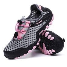Elastic Quick Dry Hiking Shoes Men Women Footwear Climbing Trekking Sneakers Non-slip Slip-on Beach Wading Shoes Unisex Sneakers 2024 - buy cheap