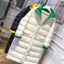 White Duck Down Jacket Women Winter Coat 2020 Female Parka Loose Outerwear Long Casual Light ultra thin Warm Down puffer jacket 2024 - buy cheap