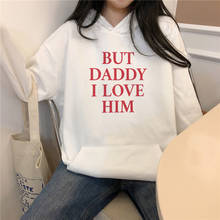 Women's Sweatshirt New Album But Daddy I Love Him printed hood Funny Harajuku Hot couple Pullover Punk Loose Unisex Hoodies 2024 - buy cheap