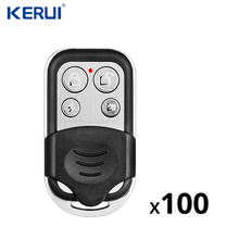 Kerui controle remoto portátil 100 peças rc528, acessórios 433mhz, sistema de alarme para segurança doméstica, teclado sensível ao toque 2024 - compre barato