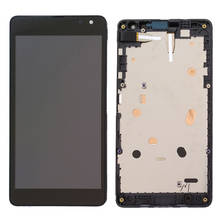 Pantalla LCD para móvil, montaje de digitalizador con pantalla táctil, piezas de repuesto de marco, N535, RM-1090, versión 2S, 2C, para Nokia Lumia 535 2024 - compra barato