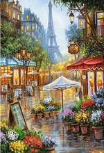 City street DIY Diamond Painting Full Square Drill Mosaic Landscape Diamond Embroidery Cross Stitch Handmade Home Decor Gift 2024 - buy cheap