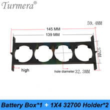 Turmera-Soporte de batería 32650 32700, 1x4, abrazaderas de plástico antivibración para paquete de batería 32650 32700, 10 pares 2024 - compra barato