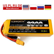 New 3S 11.1V 3300mAh 35C 60C RC LiPo Battery 11.1V For RC Airplane Helicopter Quadcopter Drone Truck Car Boat Toys LiPo 3S 2024 - buy cheap