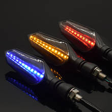 Luz LED de señal de giro para motocicleta, iluminación de Flash con flujo secuencial para Ducati 400, 620, 695, 696, 796, 821, 797, 900, MONSTER 2024 - compra barato