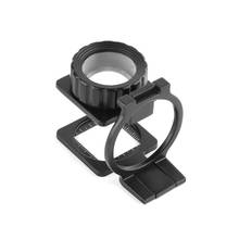 1Pc Metal Foldable Magnifier 20X Linen Tester Loupe Cloth Thread Counter Magnifying Glass 2024 - buy cheap