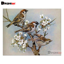 Dpsprue Full Square/Round Diamond Painting Cross Stitch Diamond Animal Bird 3D Embroidery DIY 5D Moasic Home Decor Gift SU03 2024 - buy cheap