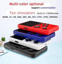 Mini consola de juegos Retro portátil, 3,5 pulgadas, mando de juegos Retro, 3000 juegos de bolsillo, consola de juegos Retro 2024 - compra barato