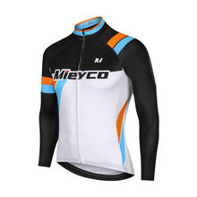 Pro Long Sleeve Cycling Jersey Men's Bicycle Shirt Wear Team High quality Breathable Ropa De Ciclismo hombre by Mieyco 2024 - buy cheap