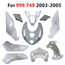 for Ducati 999 749 2003-2005-2006 Cowling ABS Injection Plastics Motorcycle Unpainted Bodywork Fairing Components Plastic Parts 2024 - buy cheap