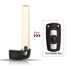 jingyuqin 10pcs For BMW E90 E60 E91 E92 1 3 5 6 7 Series Remote Car Key Keyless Emergency Insert Uncut Blade Blank 2024 - buy cheap