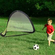 Folding Football Net Door Soccer Gate Bounce Practice Mesh Golf Ball Hockey Shooting-Assist Training Interactive Children's Toys 2024 - buy cheap