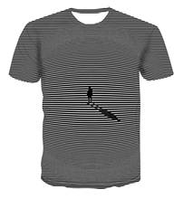 2020 novo quente 3d camiseta masculina all-around manga curta personalidade psychedelic dizzy all-around street topo camiseta masculina s-6xl 2024 - compre barato
