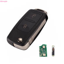 Wilongda Car Remote Key 2 button car key 434MHZ ID48 chip 1J0 959 753 N for Beetle Bora Polo Golf Passat VW VolksWagen auto key 2024 - buy cheap