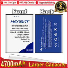 HSABAT 0 Cycle 4700mAh Battery for DOOGEE X20 X20L BAT17582580 High Quality Batteries 2024 - buy cheap