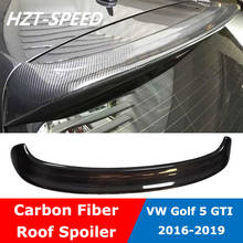 Golf 5 R32 карбоновое волокно крыша крыло задний спойлер для VW Golf5 MK5 GTI R32 2006-2009 2024 - купить недорого