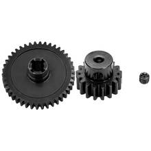 Steel Metal 38T Diff Main Gear& 17T Motor Pinion Gear Spare Parts for WLtoys 1/18 RC Car A959 A949 A969 A979 K929 2024 - buy cheap