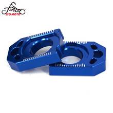 Motorcycle CNC Rear Chain Adjuster Axle Block For YAMAHA YZ125 YZ250 YZ250F YZ450F YZ250X YZ250FX WR250F WR450F WR250R WR250X YZ 2024 - buy cheap
