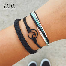 YADA Gifts Bohemian String Cord Woven Braided Bracelet&Bangles For Women Handmade Bracelets Charm Friendship Bracelet BT200039 2024 - buy cheap