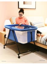 Cuna de bebé para dormir, cama de recién nacidos, cómoda silla mecedora para bebé de 0 a 3 años, Balanco Cadeira, camas para niños, BK50YY 2024 - compra barato