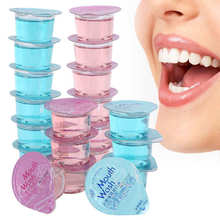 Hortelã de rosa portátil, limpeza bucal, 13ml x 20 pçs, lavagem de boca, higiene oral, cuidados com o clareamento dos dentes 2024 - compre barato