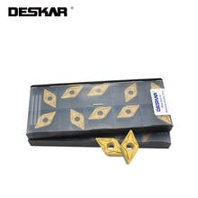 10 шт. DESKAR DNMG150608-PM LF9018 CNC токарный станок для резки токарные инструменты карбидные вставки для Сталь Запчасти 2024 - купить недорого