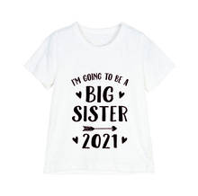 2021 Boys Clothes Kids Boys Girls Announcement Shirts Brothers Sisters I Am Going To Be A Big Sister Girls Tops Summer T-shirt 2024 - buy cheap