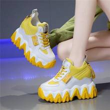 2020 spring and autumn new fashion wild mesh breathable thick bottom casual shoes 2024 - buy cheap