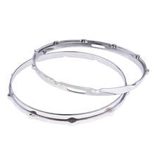 2pcs 14 inch Snare Drum Hoop Ring Rim Percussion Instrument Parts Accessories 2024 - buy cheap