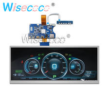 12.3 Inch LCD Stretched Bar Screen 1920*720 Car Type-C Controller Board Landscape Mode Raspberry Pi Automotive Display 2024 - compre barato