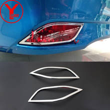 Coche Syling cubierta de luz trasera antiniebla para Toyota Vios Sedan 2014 2015 2016 ABS para faro antiniebla trasero Trim moldura de sobreponer accesorios YCSUNZ 2024 - compra barato