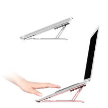 Aluminum Alloy Adjustable Laptop Stand Metal Laptop Support Holder Mount Desktop Bracket 2024 - buy cheap
