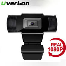 Webcam para computador de rede a870, 1080p, full hd, 2mp, usb2.0, câmera de web com microfone, foco automático para vídeo-conferência, live, web class on-line 2024 - compre barato