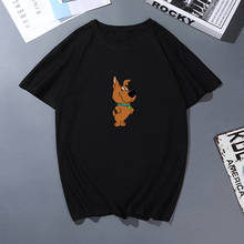 Camiseta de algodão de manga curta para as mulheres do vintage camiseta de moda feminina harajuku topo camisetas femininas 2024 - compre barato