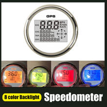 Digital GPS Speedometer 8 Color Backlight Odometer 0-999 knots km/h mph 12V/24V For Boat Car Motorcycle Speed Gauge 2024 - buy cheap