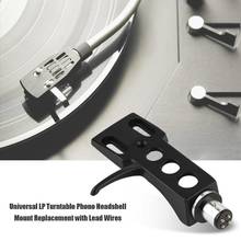 MeterMall Turntable Headshell Mount LP Audio Phono Stylus Cartridge Unit Headshell Record Turntable Technics 2024 - buy cheap