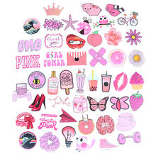 50Pcs Fashion PVC Waterproof Girls Kawaii Fun Sticker Toys Luggage Stickers for Motor Car & Suitcase Laptop Decals Stickers 2024 - buy cheap