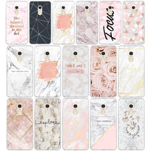 378FG Pink marble Soft Silicone Tpu Cover phone Case for xiaomi redmi 7 7a note 4A 4X 6 Pro 6A 7 2024 - buy cheap