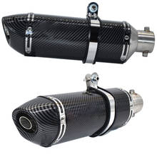 Tubo de Escape para motocicleta, silenciador de 51mm con DB Killer para NC750X CBR300 400 Z900 GSX750R K6 R6 2024 - compra barato