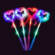 Decoración de boda barra luminosa palo de espuma con LED para decoración de bodas concierto fiesta palo para animar juguete Flash multicolor 2024 - compra barato