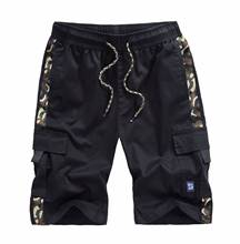 M-8XL homens carga shorts 2020 verão camo curto algodão moletom camuflagem militar pantalon corte hombre 2024 - compre barato