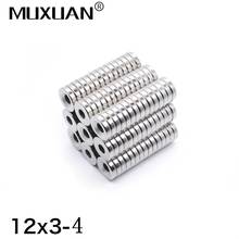 100pcs Code Number:123 Hole: 4mm super Strong Round Neodymium Countersunk Ring Magnets Rare Earth 2024 - buy cheap