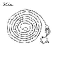 Carraton NSYS6001 Fashion 925 Sterling Silver Box Chain Necklace 2024 - compra barato