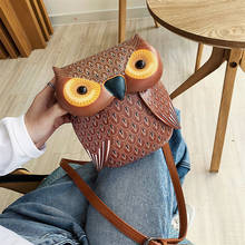 Cute Owl Shoulder Bag mobile phone bag Women Messenger Bags  creative purse crossbody handbag 01-SB-mtgxbd 2024 - buy cheap