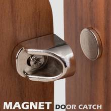 Magnet Door Catch furniture fittings strong magnets for furniture door stoppers super powerful cabinet neodymium magnetic latch 2024 - купить недорого