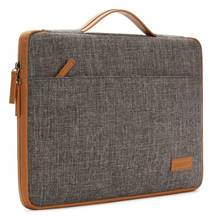 Laptop Bag Fashion Waterproof Canvas Notebook Bag Case Handbag for 10 11 13 14 15.6 inches MacBook Microsoft Surface Lenovo HP 2024 - buy cheap