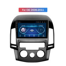 Rádio do carro estéreo gps navi áudio player de vídeo android 9 para hyundai i30 06-11 android carro modificado grande navegação de tela 2024 - compre barato