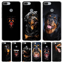 Rottweiler-funda de teléfono con diseño de perro para Huawei, carcasa protectora para Huawei Y5, Y6, Y7, Y9 2019, Honor 8A, 8S, 8X, 7A, 7X, 9, 10, 20 Lite Pro, 10i20i, V30 2024 - compra barato
