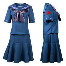 Disfraz de JoJo's Bizarre Adventure hecho a medida para Halloween, uniforme de Yamagishi Yukako, vestidos de mujer, trajes de marinero, trajes completos 2024 - compra barato